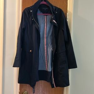 Final sale- Tommy Hilfiger women rain coat size M. Great condition